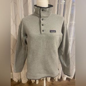 Patagonia Women’s Grey Sweater Top- Women’s size Medium